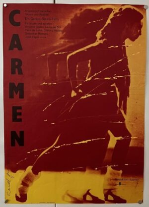 Carmen Original East German Poster