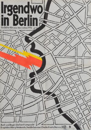 Somewhere In Berlin Original East German Film Poster