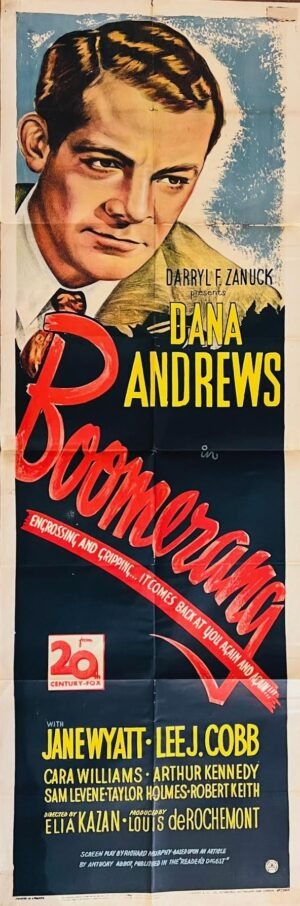 Boomerang Original British Door Panel Poster