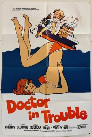 Doctor In Trouble Original British One Sheet Poster