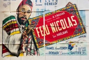 Feu Nicolas Original French Film Poster