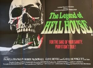 The Legend of Hell House Original British Quad Film Poster
