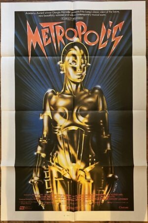 Metropolis Original International One Sheet Film Poster