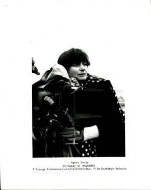 Agnes Varda Original Behind The Scenes Photograph On Set Of Vagabond