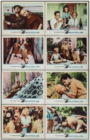 Exodus Original US Lobby Card Set