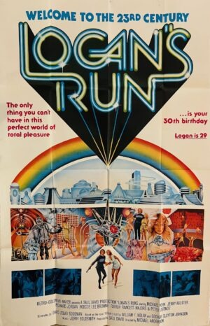 Logan's Run 40x60 Original Advance Film Poster