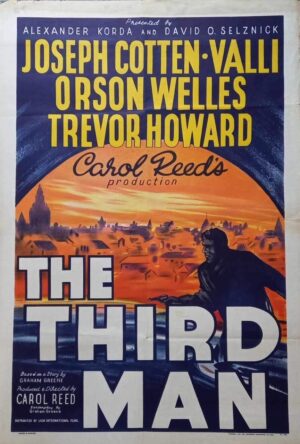 The Third Man Original British One Sheet Poster