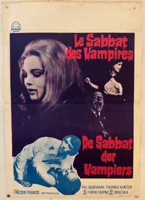 Vampire Happening Original Belgium Film Poster