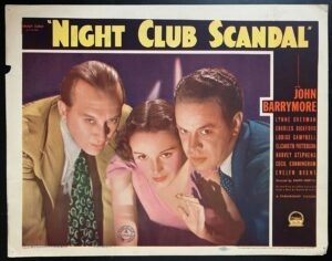 Night club Scandal Original Lobby Card