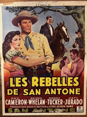San Antone Original Belgium Film Poster