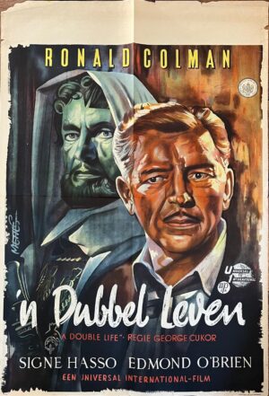 A Double Life Original Dutch Film Poster