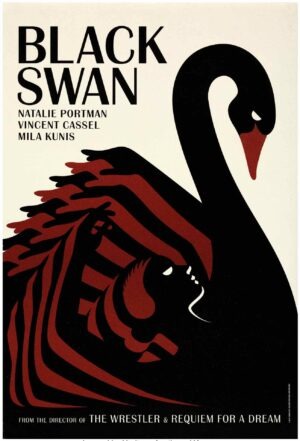 Black Swan Original British Advance Film Poster