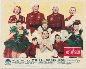 White Christmas Original F.O.H Lobby Card