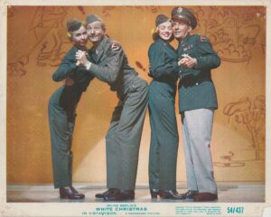 White Christmas Original F.O.H Lobby Card