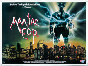 Maniac Cop Original UK Quad Poster
