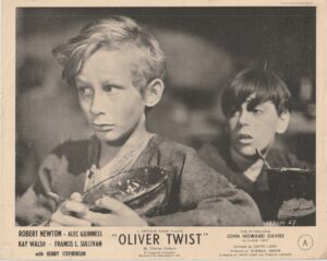 Oliver Twist Original British Lobby Cards F.O.H